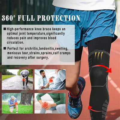Kneactiv8 2.0 - Compression Sleeves For Knees and Legs